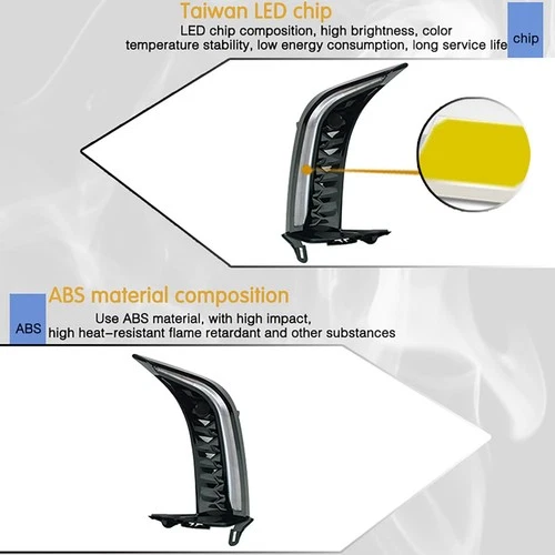 LED Fog Lights DRL for 2025-2026 Camry SE XSE - High Brightness, Easy Install image 6