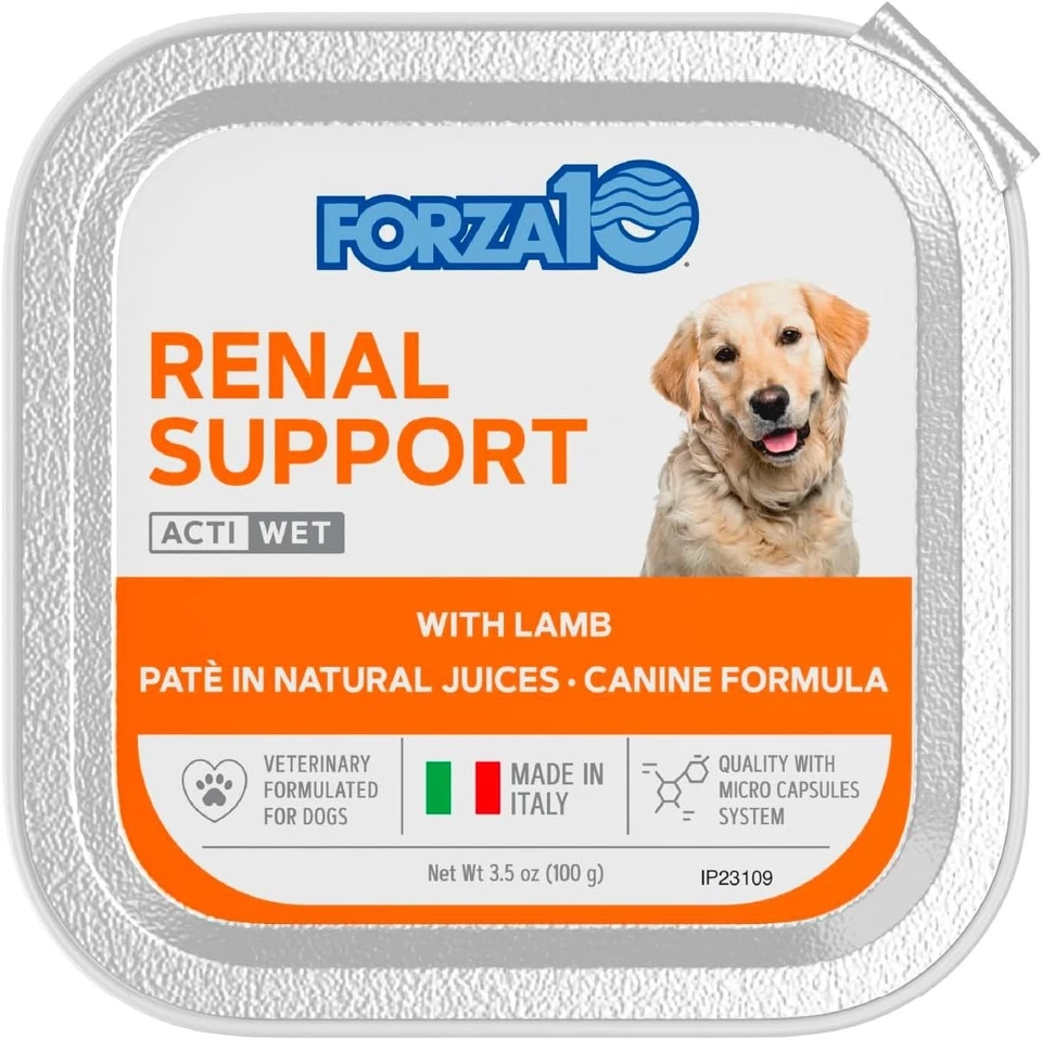 Forza10 - Alimento para perros, alimento húmedo formulado veterinario para perros para soporte renal, sin OGM, ... Foto 4 de 4