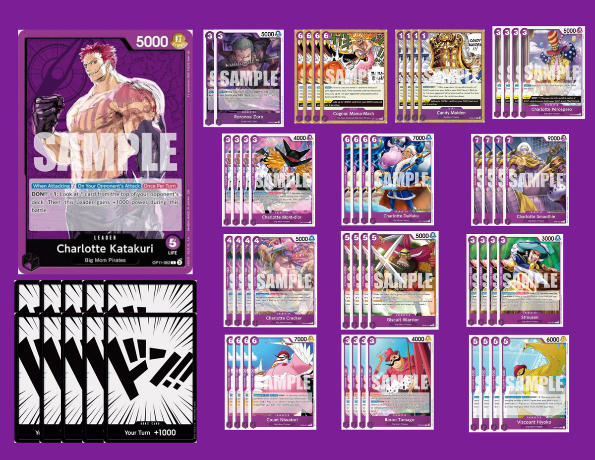 one piece card game katakuri deck Katakuri deck advice : r/OnePieceTCG