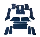 Triumph TR7 Carpet Kit 1981 Complete Black Charcoal Red Maroon Navy Dark Brown