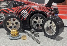 SlotInvasion REAR AXLE Tuning KIT for CARRERA DTM 1/32 SLOT CAR Urethane version