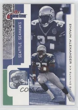 2001 Fleer Game Time Shaun Alexander #74