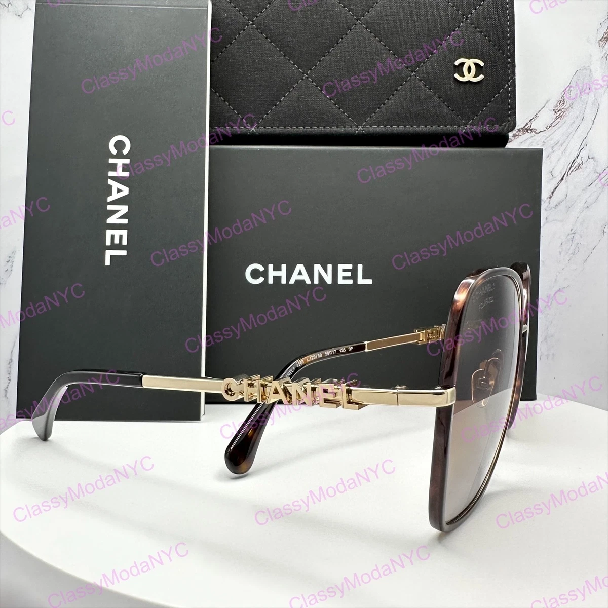 CHANEL Brown Square Sunglasses for Women for sale | eBay