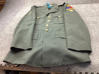US Army Dress Uniform Mens 39 Long Olive Green Class A Military Cosplay  Costume | eBay