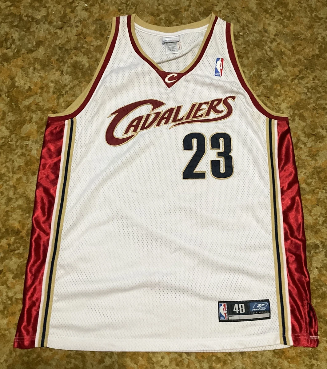 【未使用タグ付】レブロン　CAVS ユニフォーム　白 Cleveland Cavaliers White NBA Jerseys for sale | eBay
