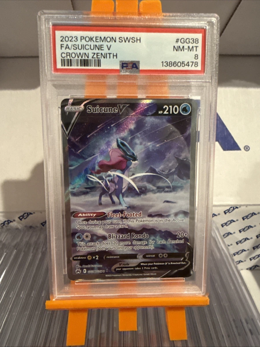 Las mejores ofertas en Suicune V GG38/GG70 Crown Zenith: Galarian