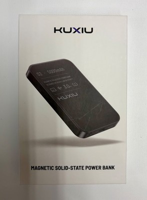 KUXIU S2 Magnetic Solid-State Power Bank   5000mAh Qi2 MagSafe   Gold (Used)