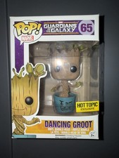 Funko POP! Marvel Guardians of the Galaxy Dancing Groot 65 Hot Topic Exclusive