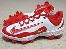 Nike Alpha Huarache Elite 4 Low MCS Red Mens Baseball Cleats FD6255-105 Multi Sz