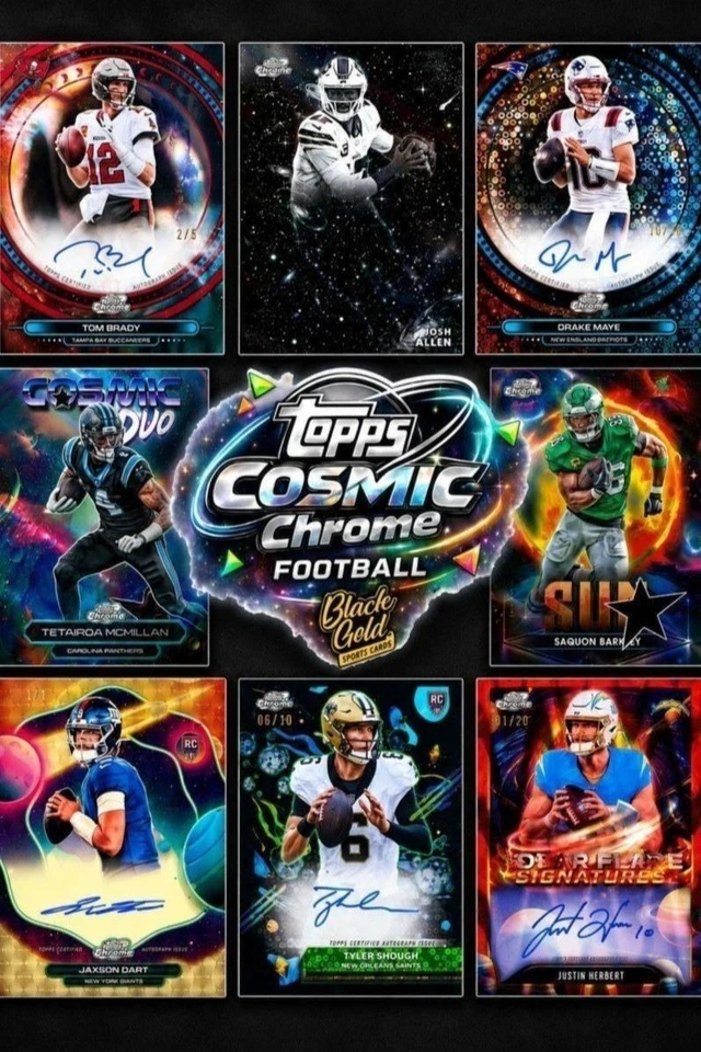 2025 Topps Chrome COSMIC FOOTBALL!! PLANET HUNTING!!
