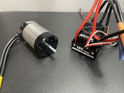 WP-8BL100 4068 2200KV 1/8 Brushless ESC Motor Combo For 1:8 1/8 RC Car Truck SCT