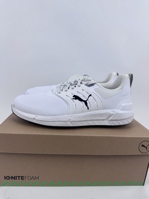 Puma Ignite Elevate 2 Tour Herren Golfschuhe Gr. UK 8 weiß wasserdicht /31927