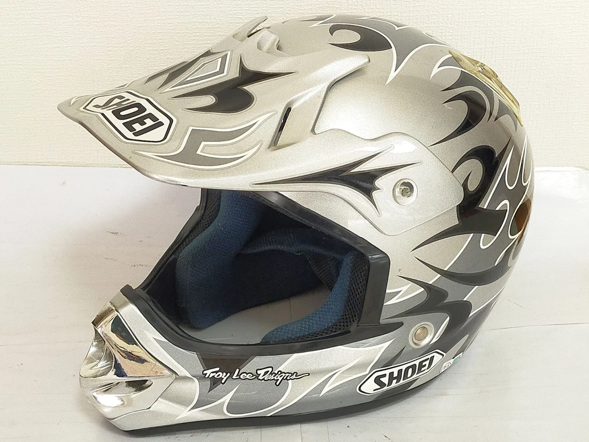 SHOEI Men Silver Motorcycle & Powersports Helmets for sale | eBay