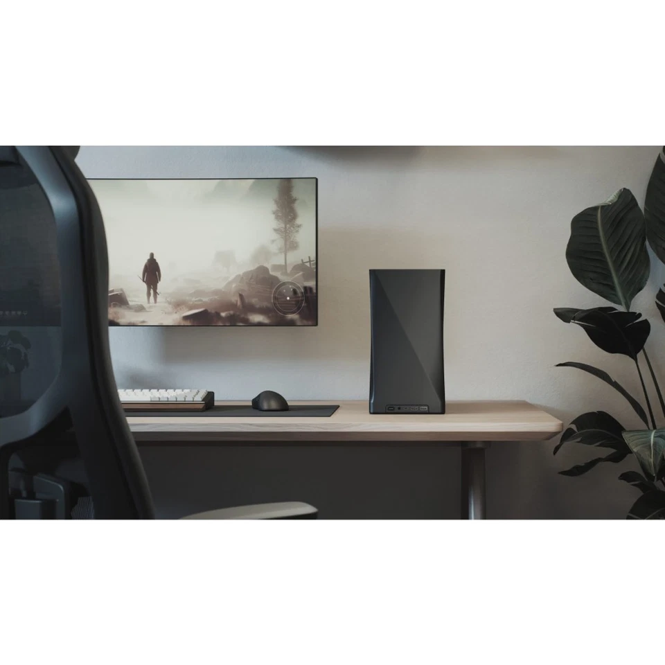 Fractal Design Era 2 Mini-ITX SFF Gaming PC Case - Charcoal Gray - Image 3 of 4