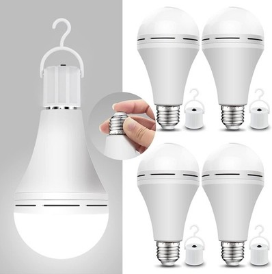 9W(60W) Led Bulb Rechargeable LED Light Bulbs with Battery backup Emergency