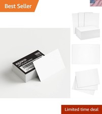 White Cardstock Thick Paper - Blank Heavy Weight 110 lb Cover Card Stock - 10...