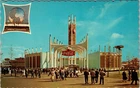 Queens NY-New York, The Coca-Cola Pavilion, Vintage Postcard