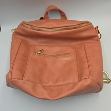 Fawn Design The Original Large Backpack Messenger Diaper Bag Rare Dusty Rose