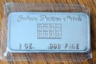 JACKSON PRECIOUS METALS, PERIODIC TABLE,  1 oz VINTAGE SILVER ART BAR