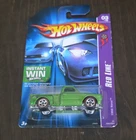 Hot Wheels 1968 Nova Chevrolet Red Line 1:64 Diecast Pickup Truck Green error