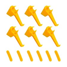 6 Set Car Tire Changer Plastic Inserts Wheel Side Protector Front Rear Inserts