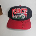 c.1990s AUTOGRAPHED CASTROL RACING JOHN FORCE HAT CAP GAS OIL TRUCKER GTX NHRA — photo 2