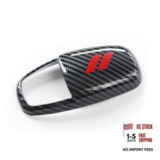 for Dodge Charger 2015-2023 Challenger 2015-2024 Carbon Fiber Pattern Red