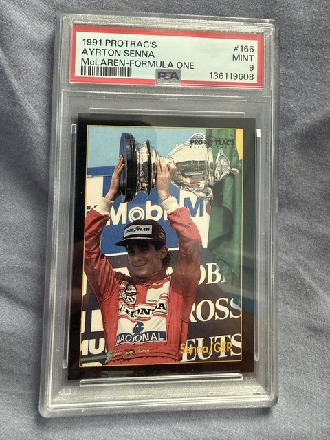 Ayrton Senna Protrac PSA 9