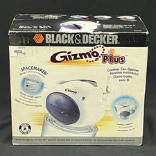 Black & Decker Gizmo Spacemaker GC200 Cordless Hands-Free Can Opener NEW