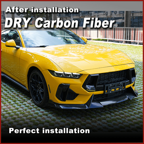 DRY Carbon Frontlip Frontspoiler Spoilerlippe Passt für Mustang S650 GT 2023-25 - Bild 3 von 10