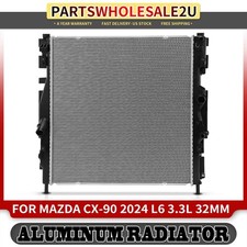 Radiator without Oil Cooler for Mazda CX-90 2024 2025 CX-70 2025 L6 3.3L Primary