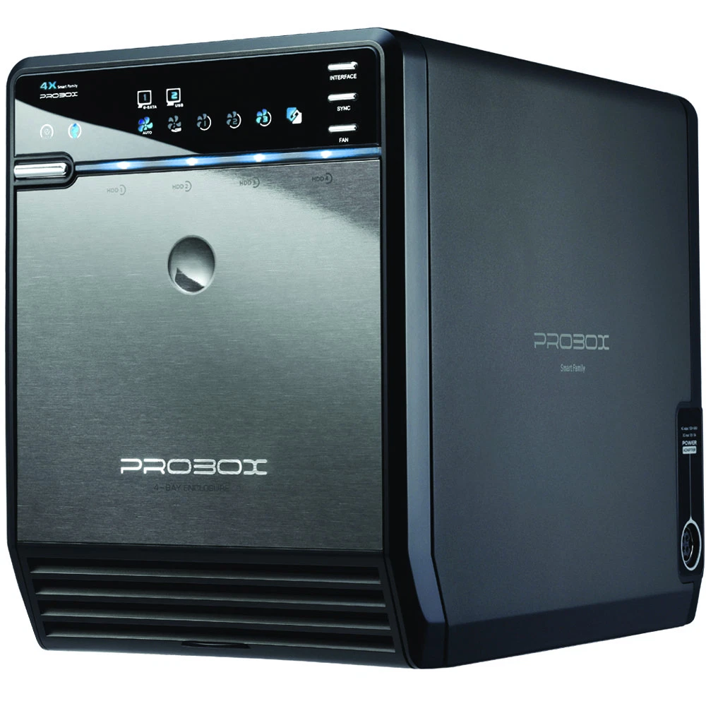 ProBox HF2-SU3S2 4 Bay 3.5" SATA Hard Drive Enclosure