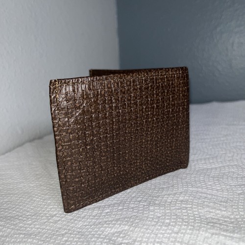 Bifold Leather Wallet - Brown - Picture 4 of 4