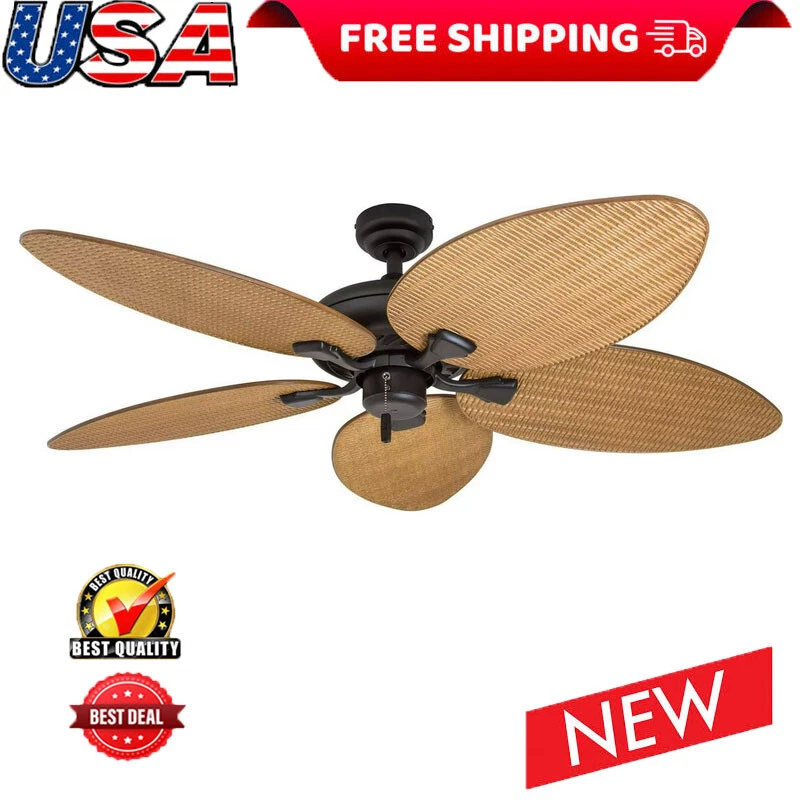 Tropical Ceiling Fan Pulls Shelly Lighting