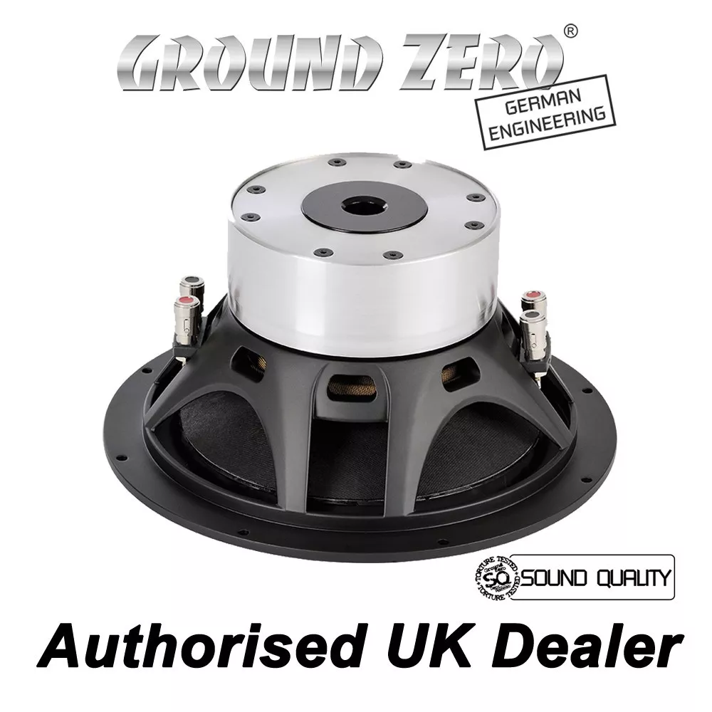Ground zero 18 inch cheap subwoofer