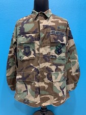 Men's Medium PROPPER US Army Combat Coat Woodland Camo BDU Uniform Military