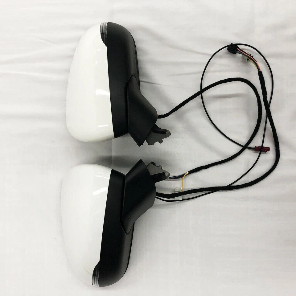 Par de espejos retrovisores laterales para puerta de coche W177 para Mercedes Benz Clase A A200 A220 A250 blanco Foto 3 de 4