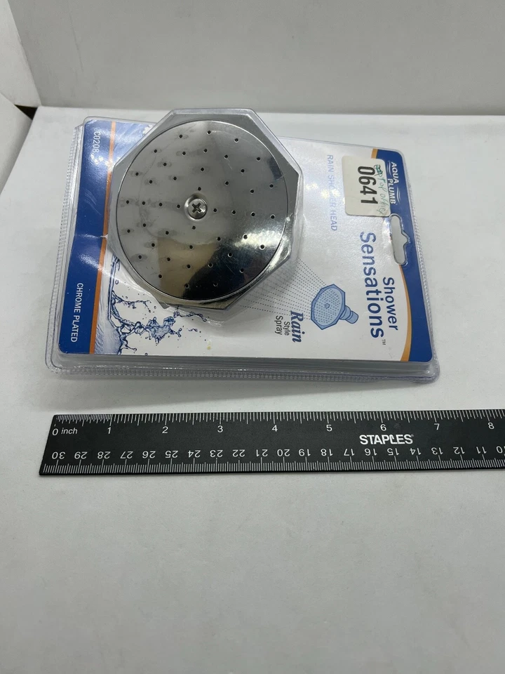 Головка для душа AQUA Plumb Shower Sensations хромированная модель C0208 - Изображение 4 из 4