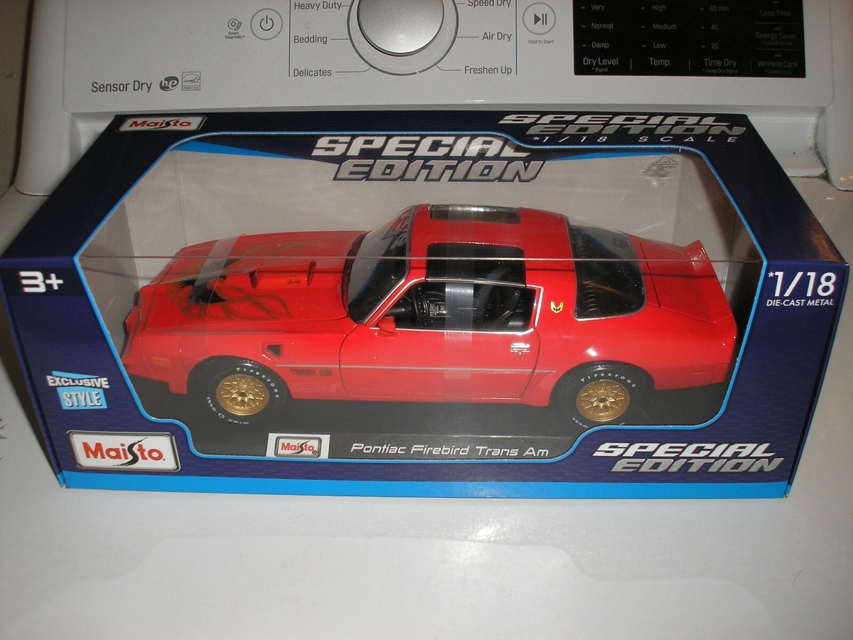 Maisto Style 1/18 1970's Pontiac Firebird Trans Am Red SHIP for