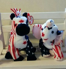 lefty and righty beanie babies 2000