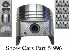 65 64 63 62 61 409 Chevrolet Impala Belair 11- 1 Cast Pistons Standard Bore