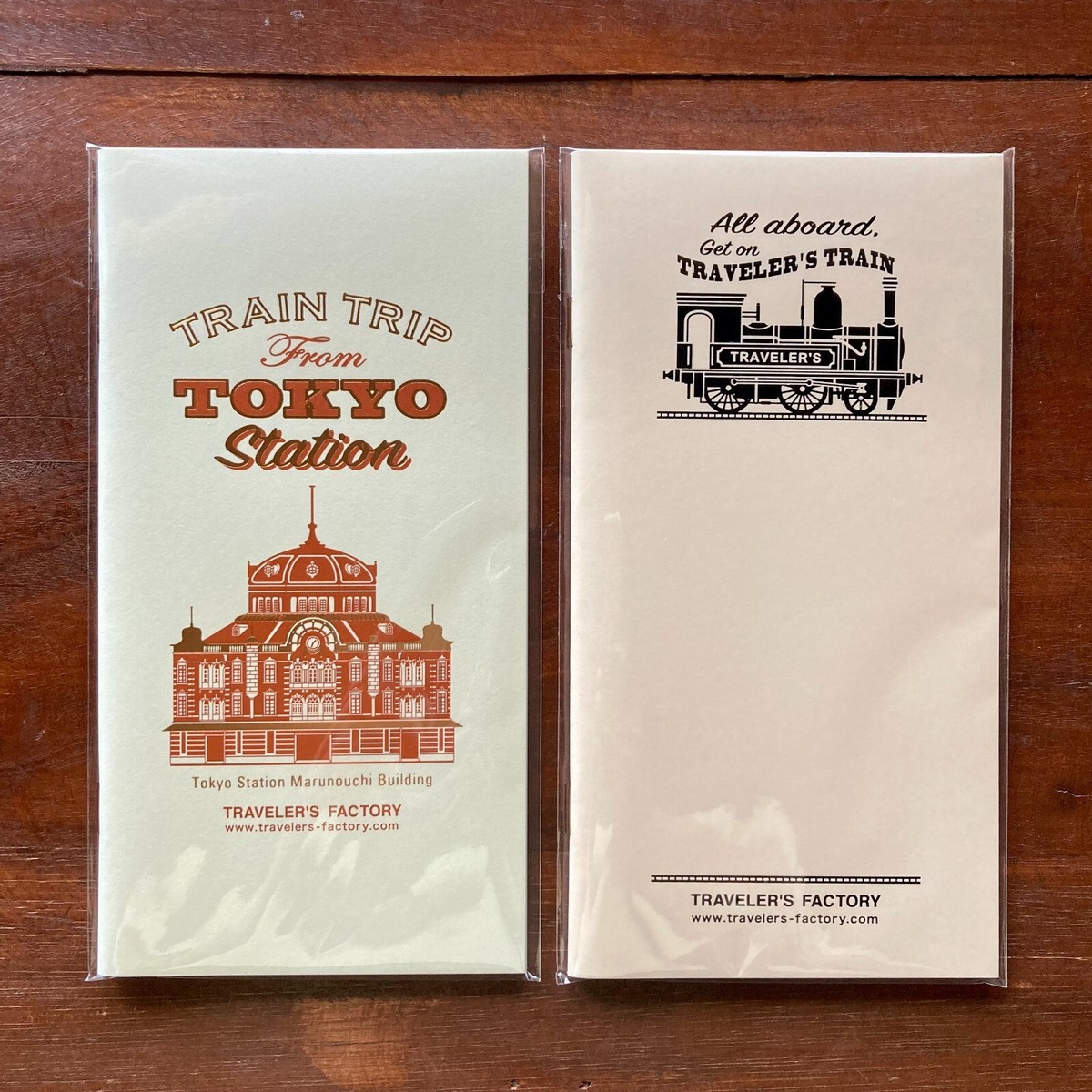 TRAVELER'S FACTORY Tokyo Station Exclusive Regular Size Notebook