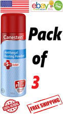 3X Canesten Antifungal Dusting Powder 100g For Fungal Infections Redness Itching