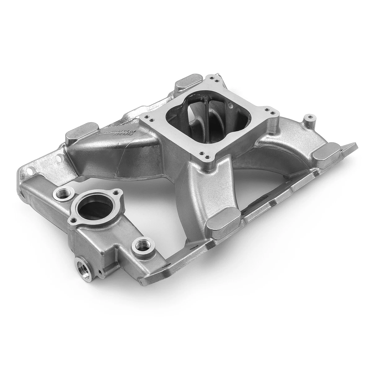 Pontiac 326 350 389 400 421 428 455 HiRise Intake Manifold Polished