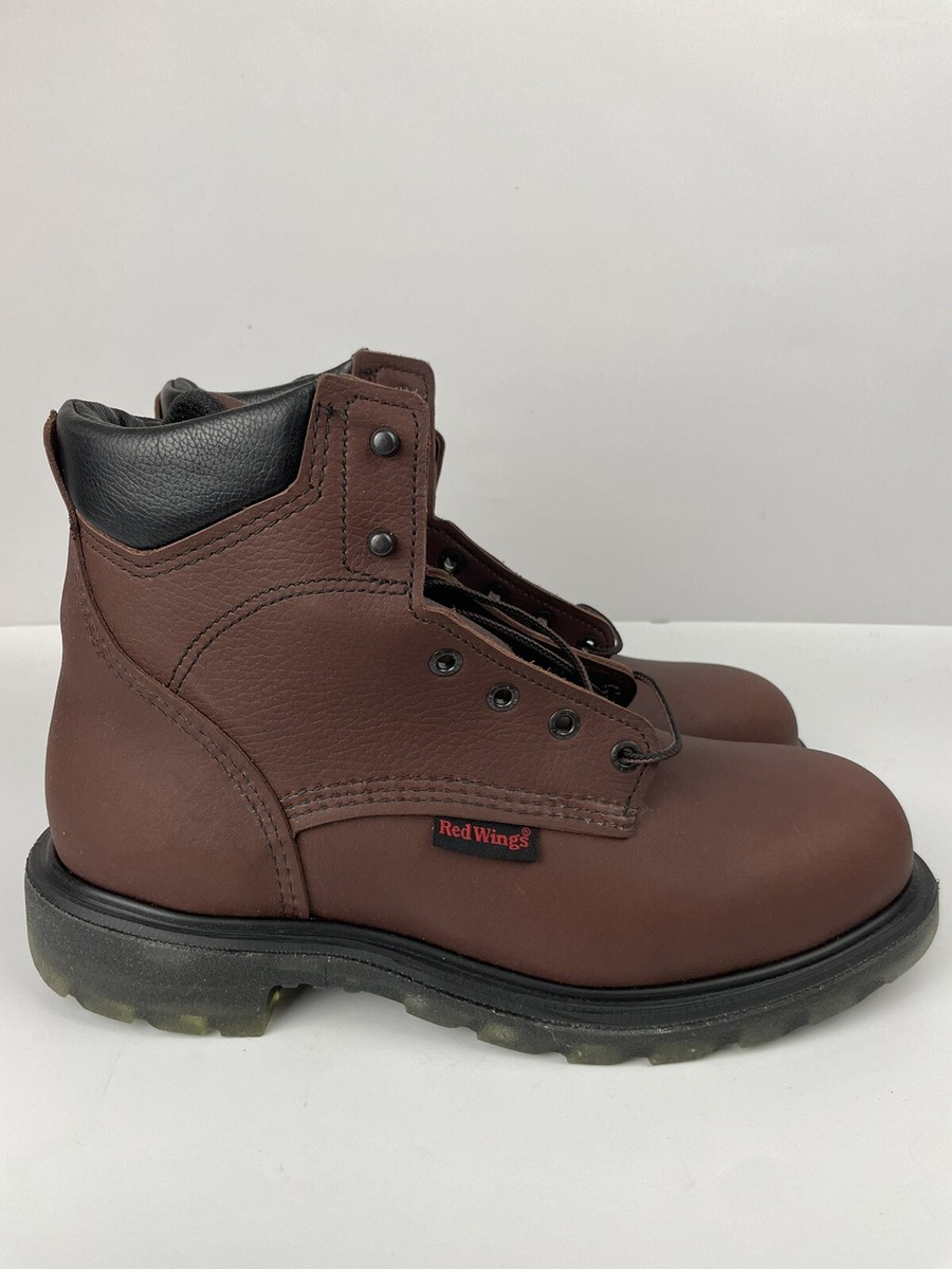 Red Wing 606 Supersole 2.0 Brown Leather Boots Soft Toe  display picture 3