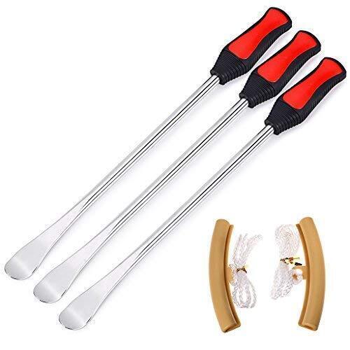 Sumnacon Tire Levers Spoon Set, Heavy Duty Motorcycle Bike Car Tire Irons Tool