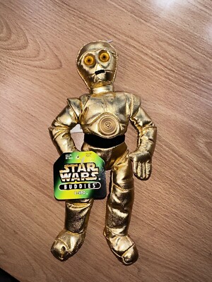 Star Wars Buddies C-3PO Droid (1997) Kenner Toy Plush!