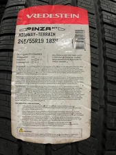 4 New 245 55 19 Vredestein Pinza HT Tires