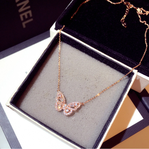 Rose gold Plated Sterling Silver 