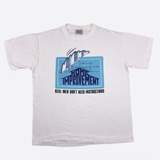 Vtg T Shirt Stanley Desantis Home Improvement TV Promo 90s Single Stitch Large